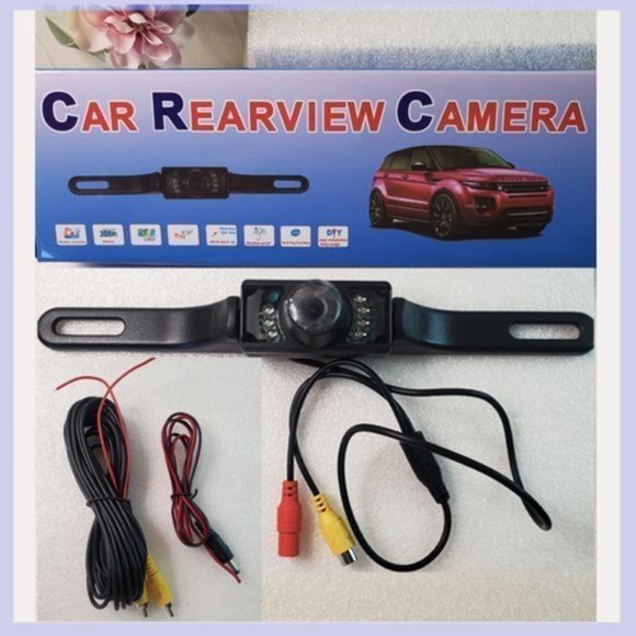 Black Rearview Camera with Night Vision - Picture 4 of 6